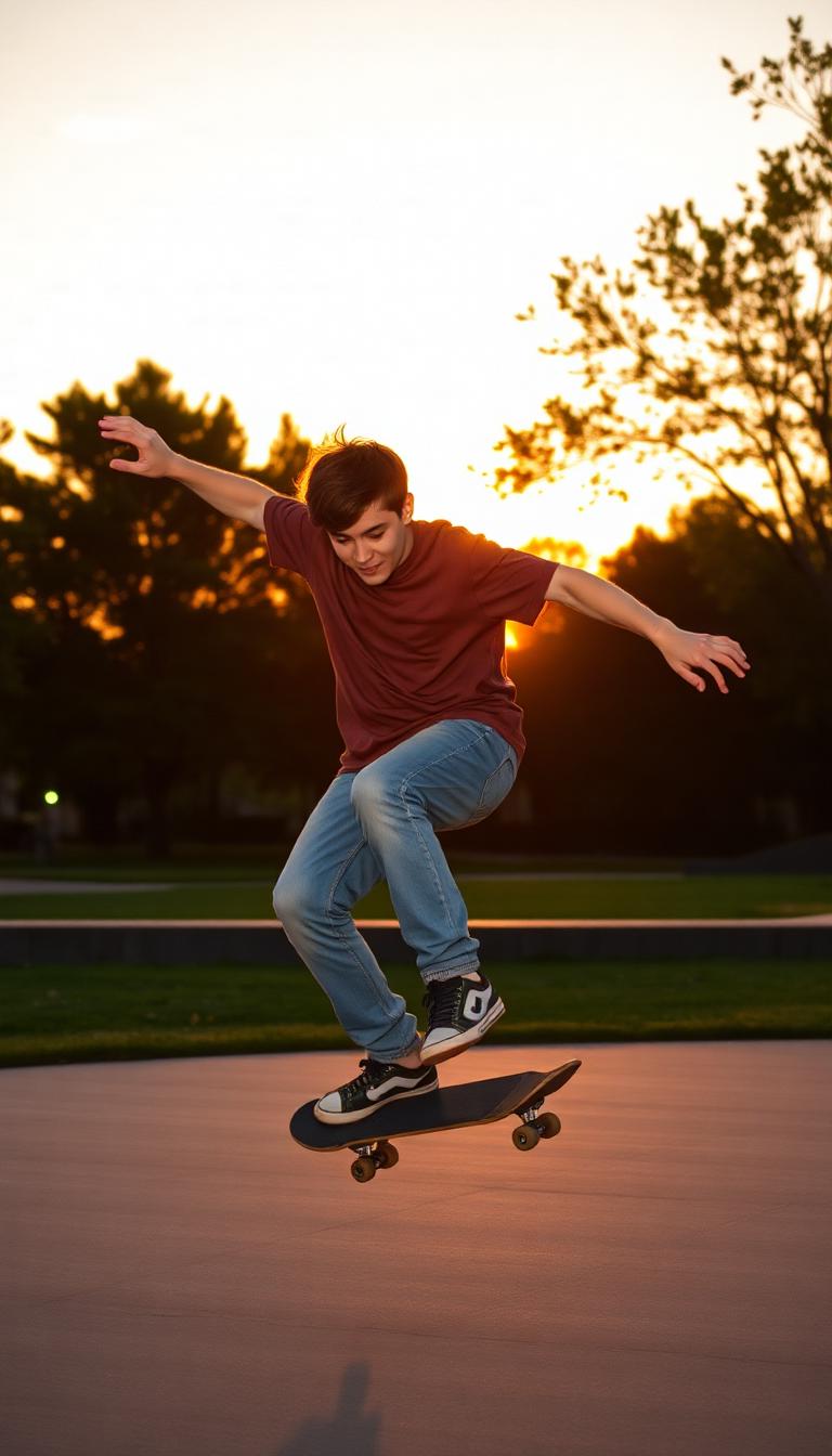Landed it on the eleventh try. Proud of that one. 🛹